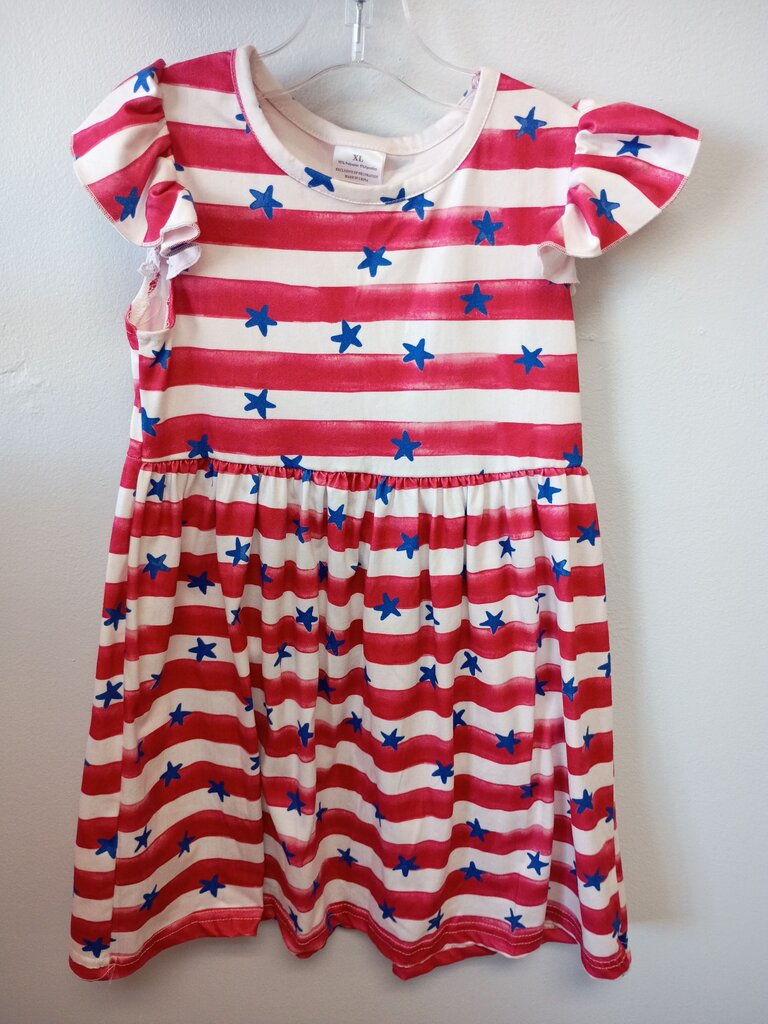 Patriotic Star Print Dress