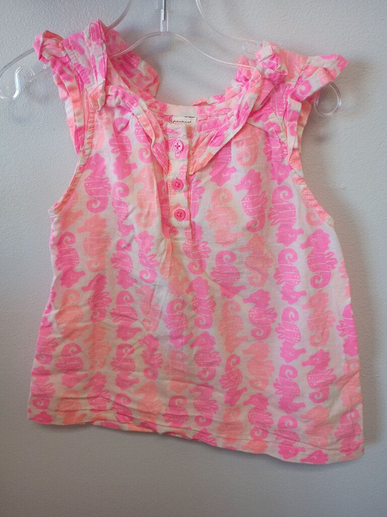 Carter's Toddler Pink Seahorse Top