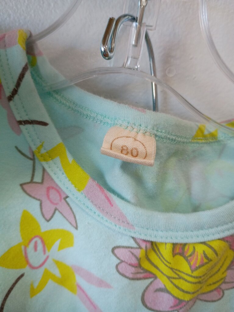 Flower Print Baby Outfit