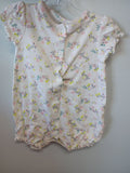 Floral Print Baby Onesie