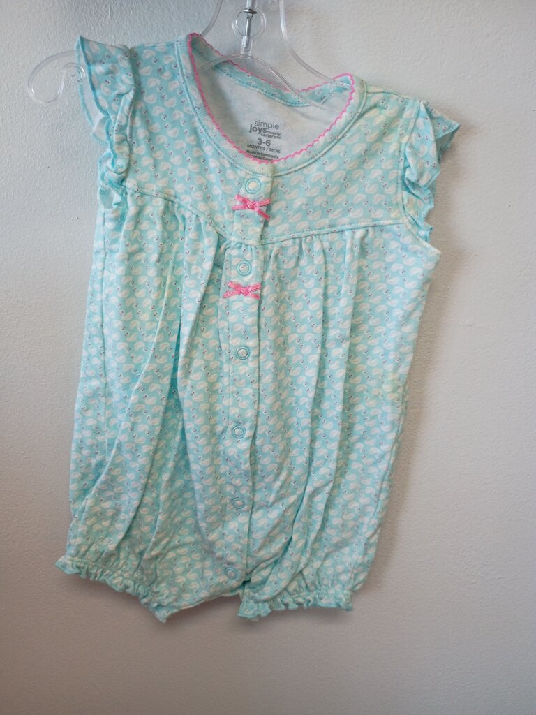 Simple Joys by Carter's Baby Girl's Romper