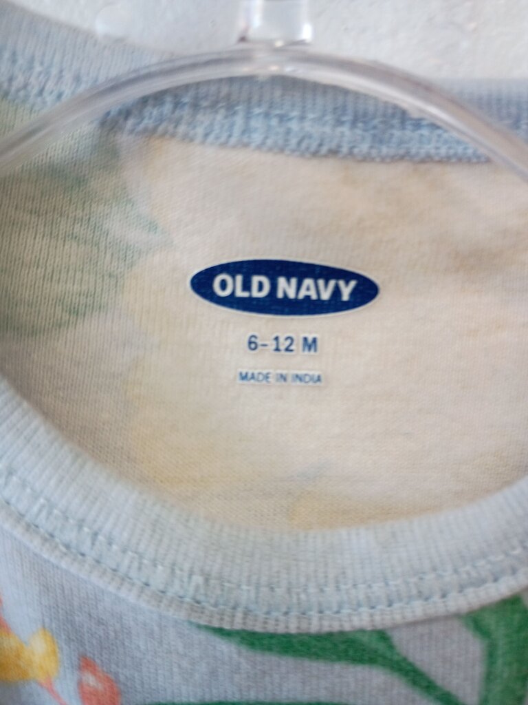 Old Navy Floral Print Baby Onesie