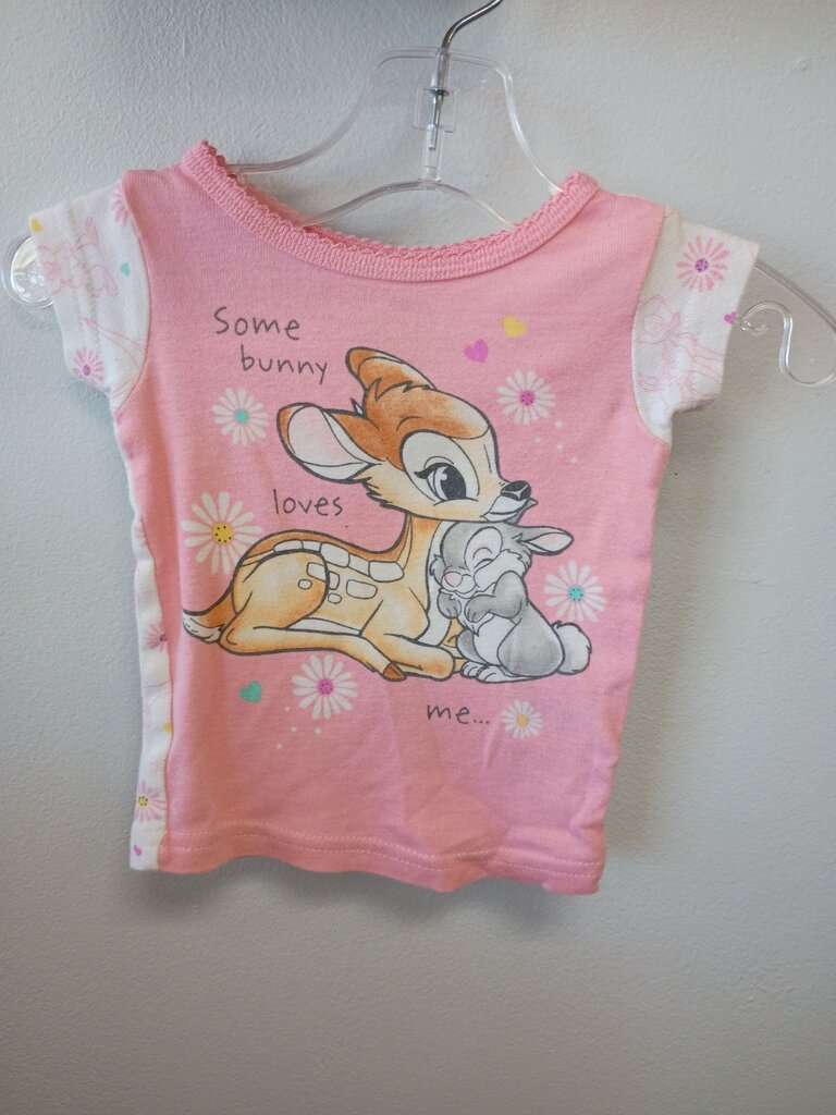 Disney Baby Girls' Pink Bunny T-Shirt