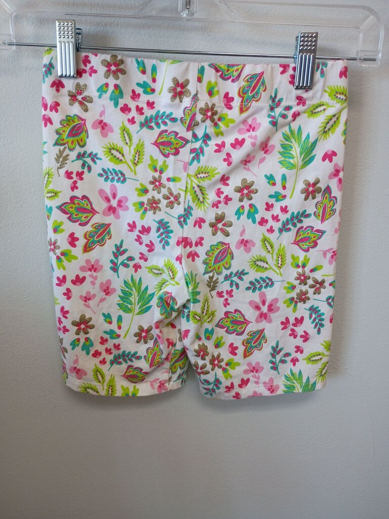Girls Floral Print Shorts