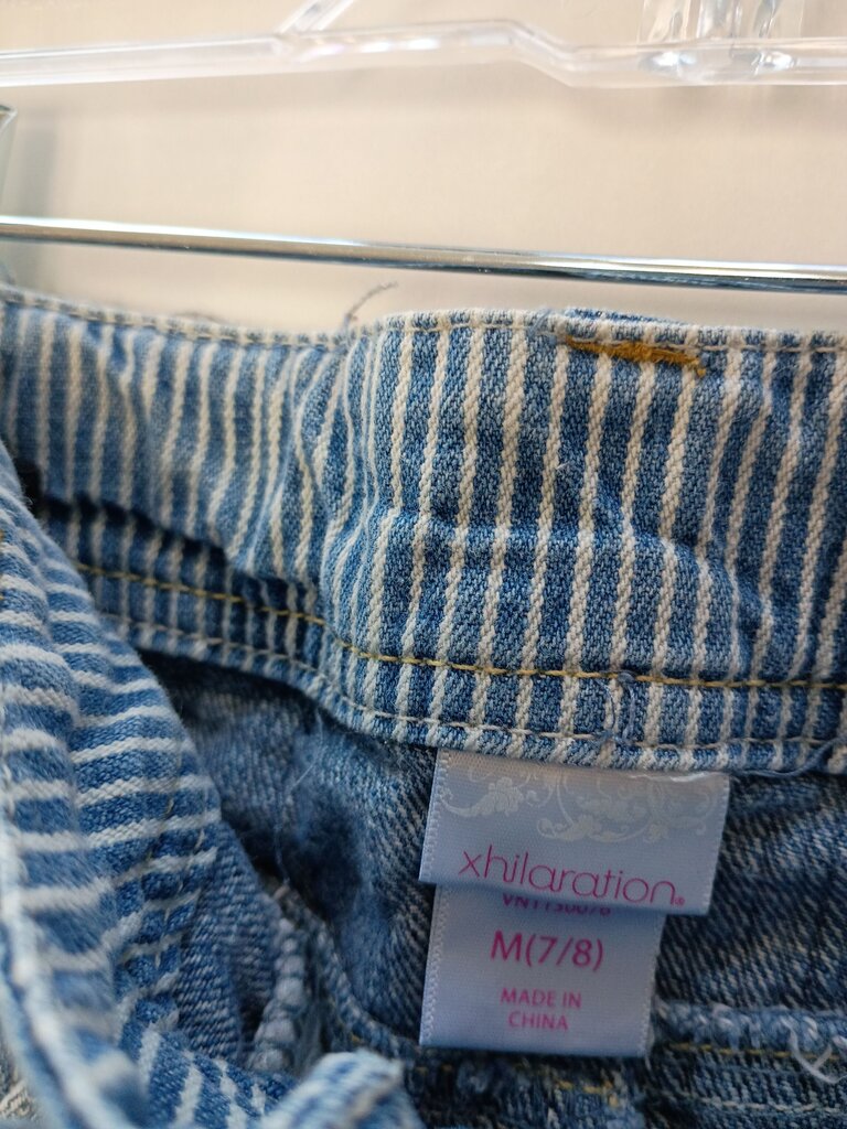Xhiliration Girls Denim Skirt