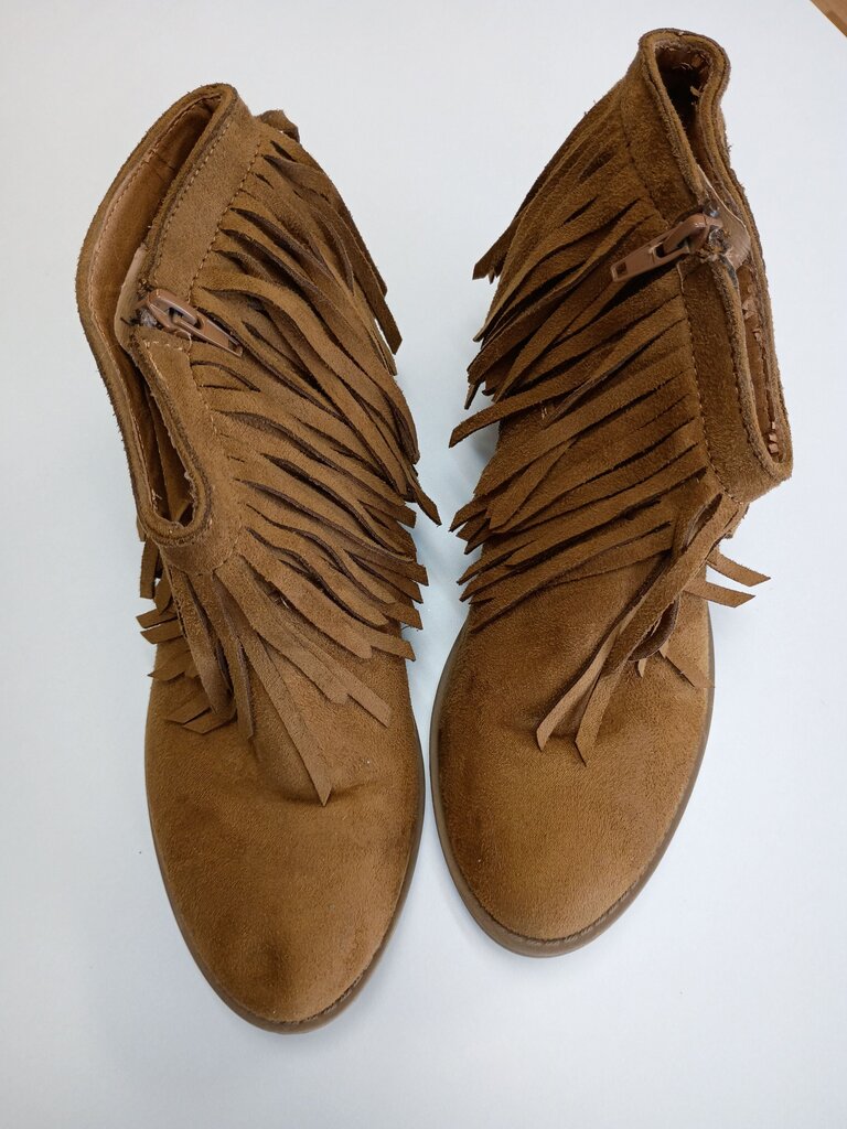 Fringe Ankle Boots