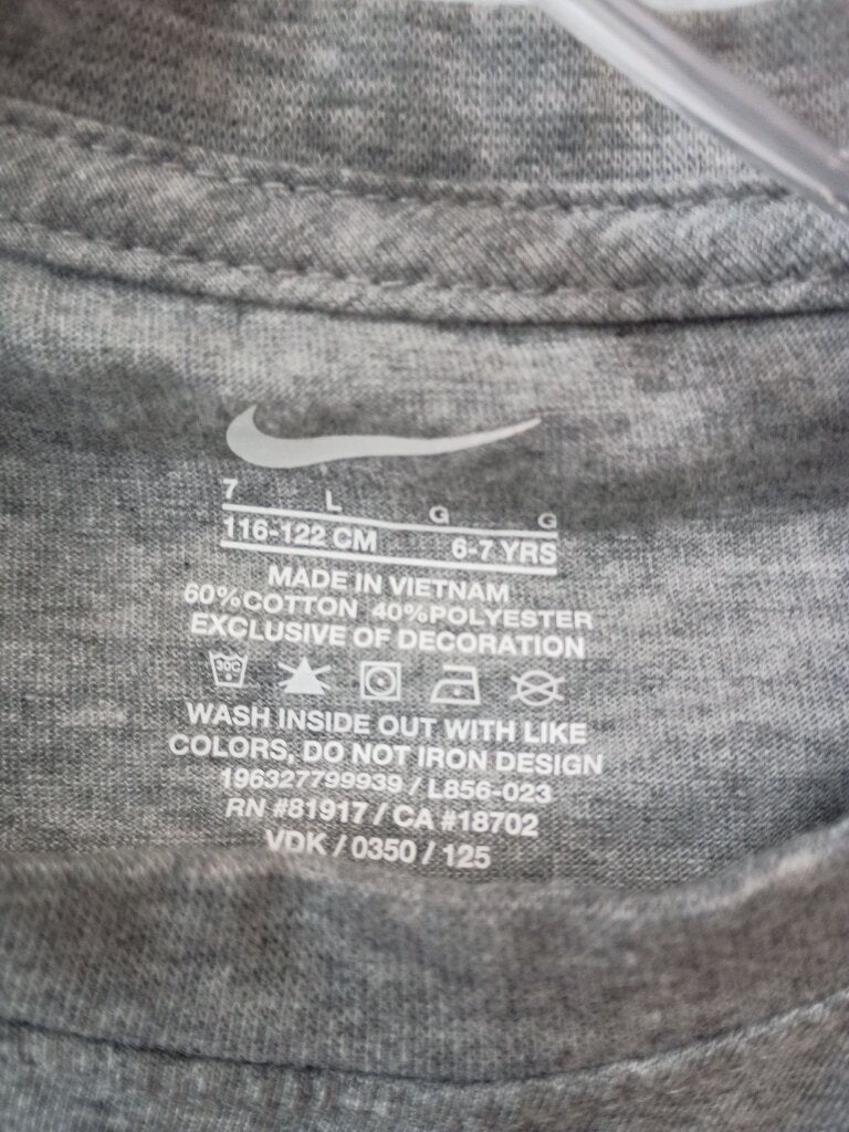 Nike Boys Grey T-Shirt