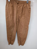 Boys Brown Cotton Pants