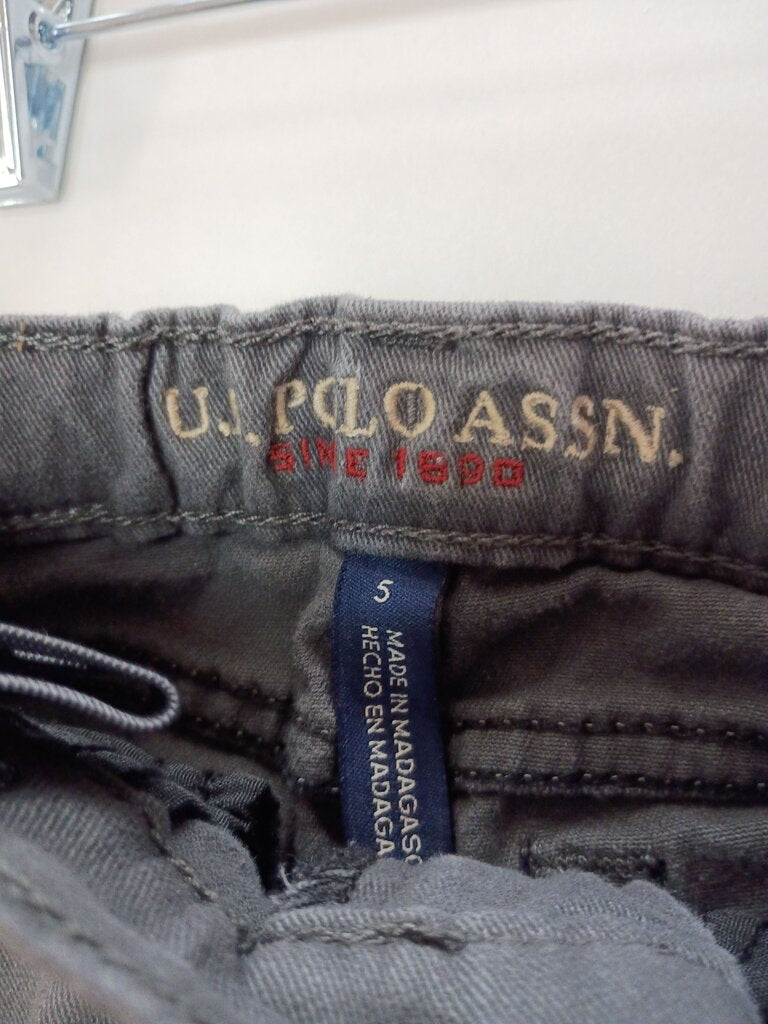 U.S. Polo Assn. Boys' Grey Pants