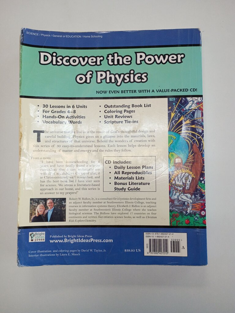 Christian Kids Explore Physics Book