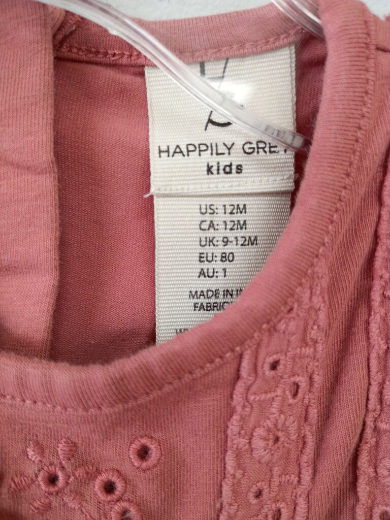 Happily Grey Kids Floral Outfit Set