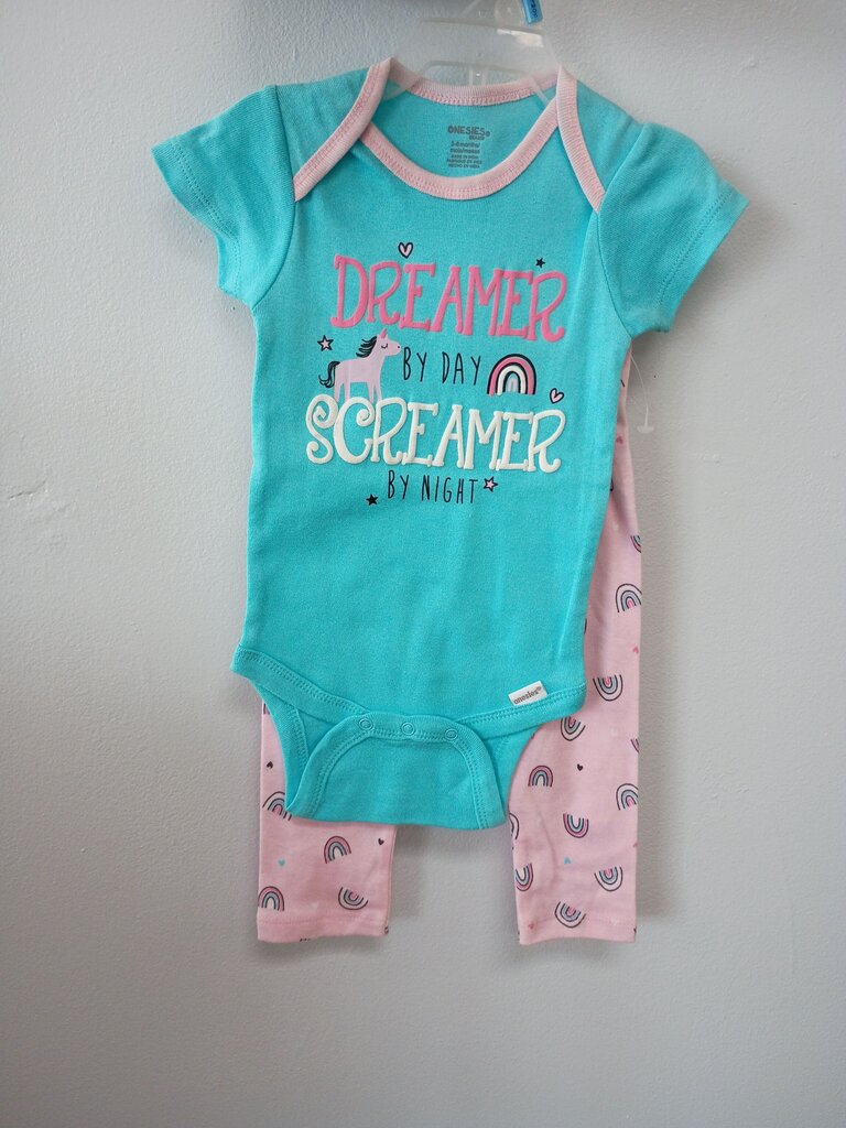 Onesies Dreamer by Day Screamer by Night Bodysuit