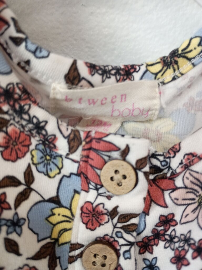 Floral Cotton Baby Romper