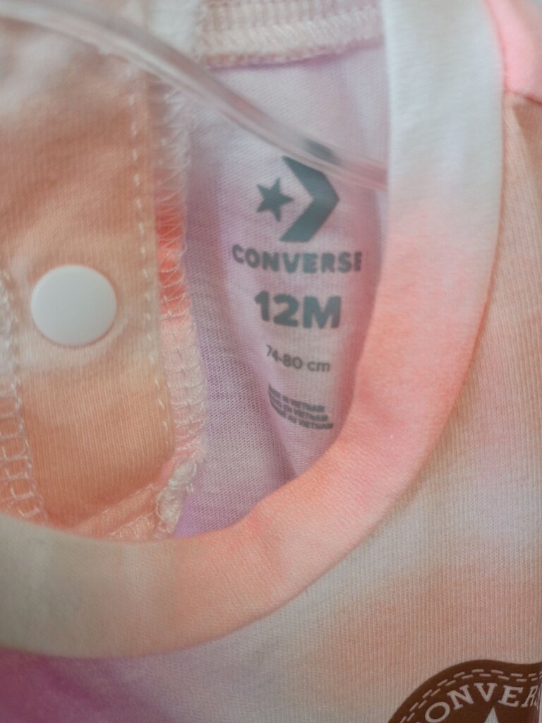 Converse Tie-Dye Romper for Infants