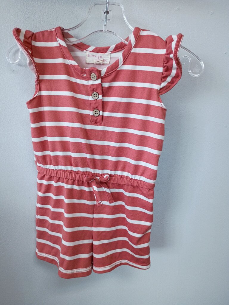 btween Baby Striped Romper
