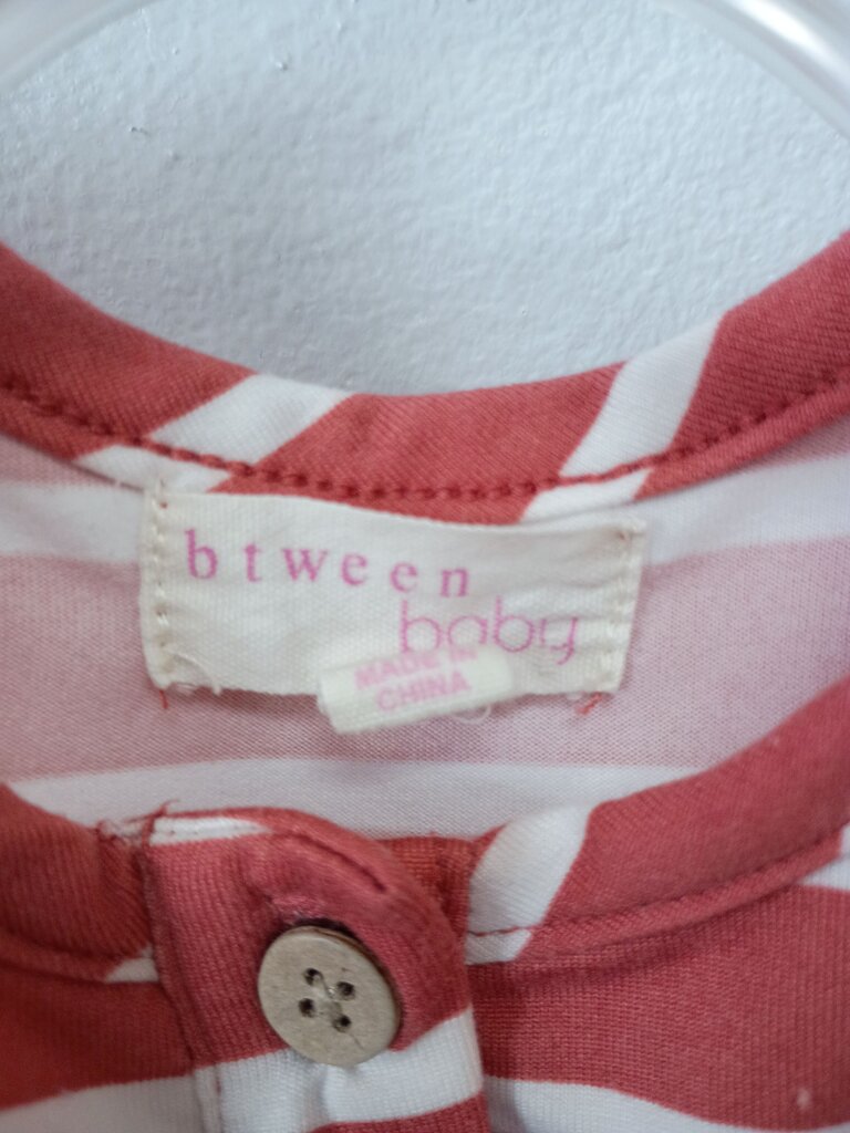 btween Baby Striped Romper