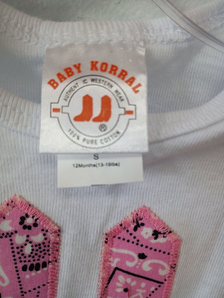 Baby Korral 12 Month Western Style Dress