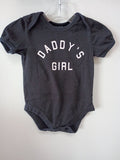 Daddy's Girl Black Onesie