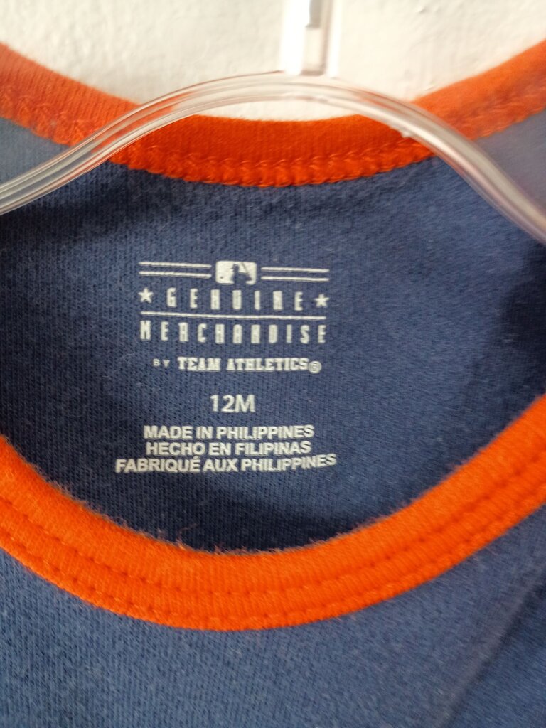 Houston Astros Baby Onesie