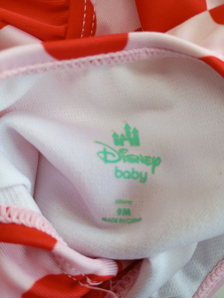 Disney Baby Minnie Mouse Red Polka Dot Swimsuit