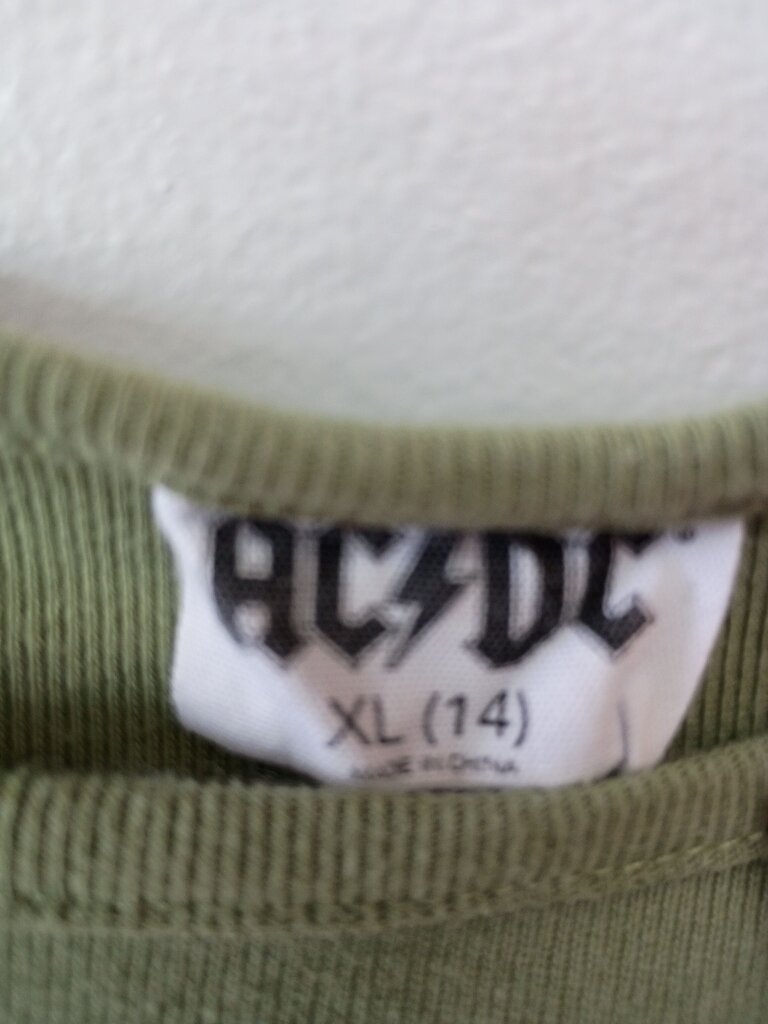 AC/DC Long Sleeve Graphic Tee Shirt