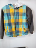 Plaid Hooded Jacket for Boys