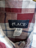 Boys' Plaid Long Sleeve Shirt