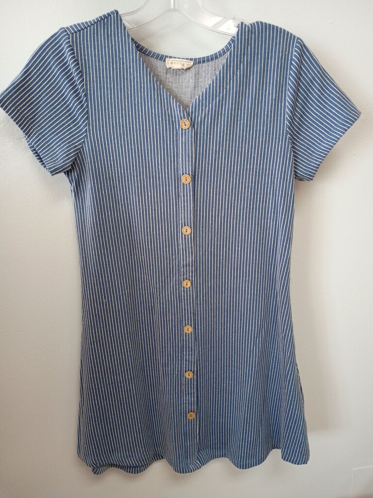 Hayden Girls' Striped Button Dress