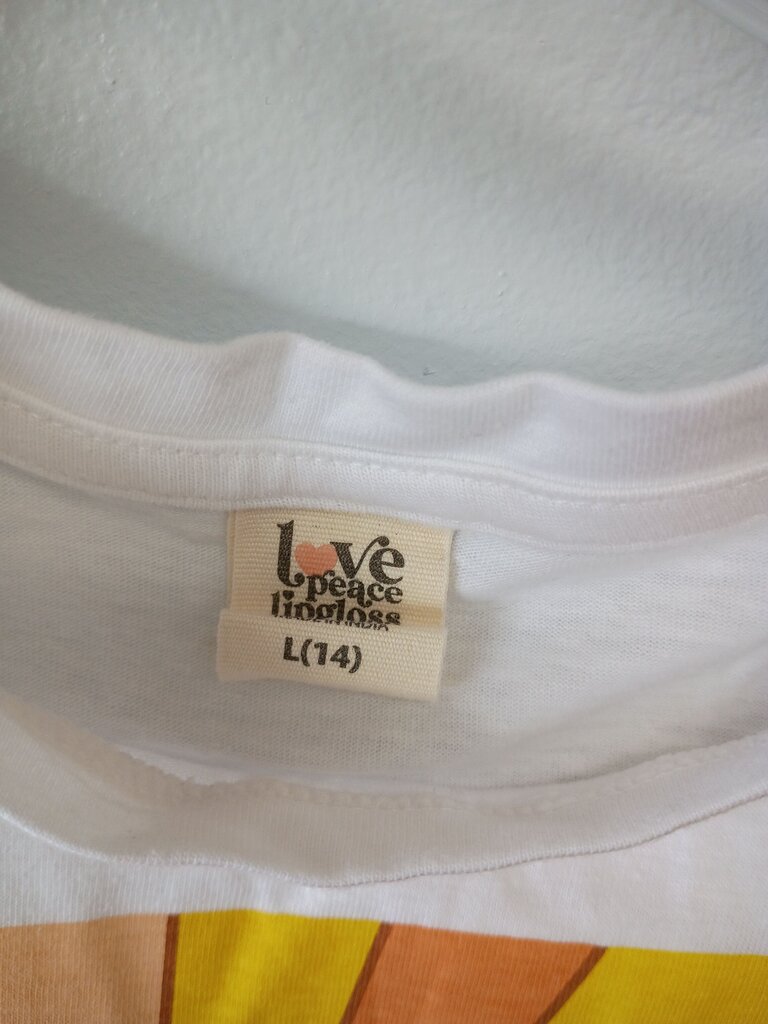 Love Peace Sunshine Cropped T-Shirt