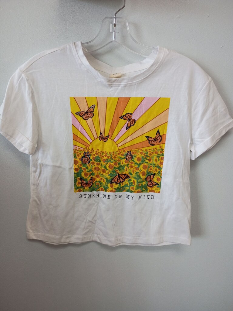 Love Peace Sunshine Cropped T-Shirt