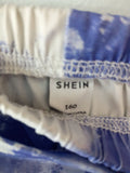 SHEIN Blue Cloud Print Shorts