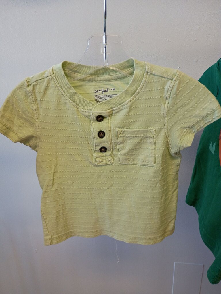 Cat & Jack Baby Boys Short Sleeve Shirt