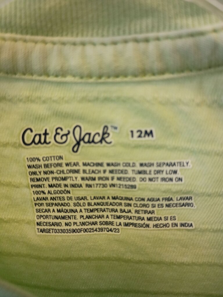 Cat & Jack Baby Boys Short Sleeve Shirt