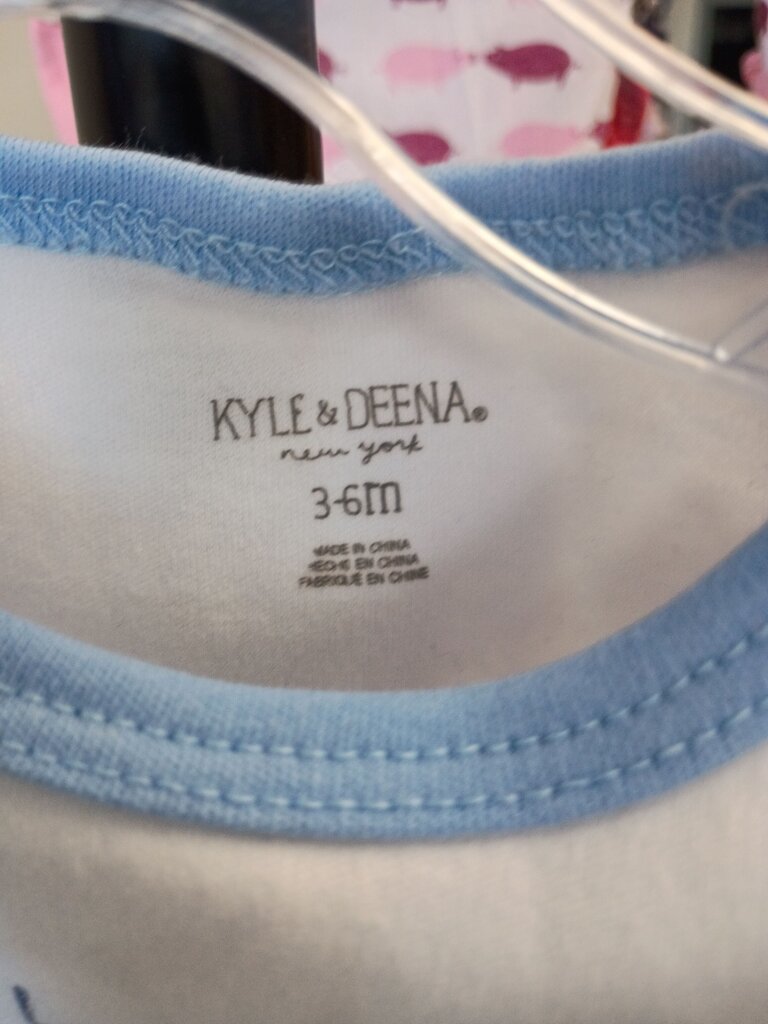 Kyle & Deena Baby Tank Onesie Whale Print