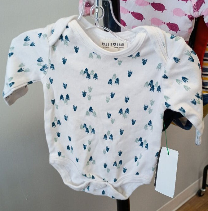 Rabbit Bear Long-sleeve Onesie