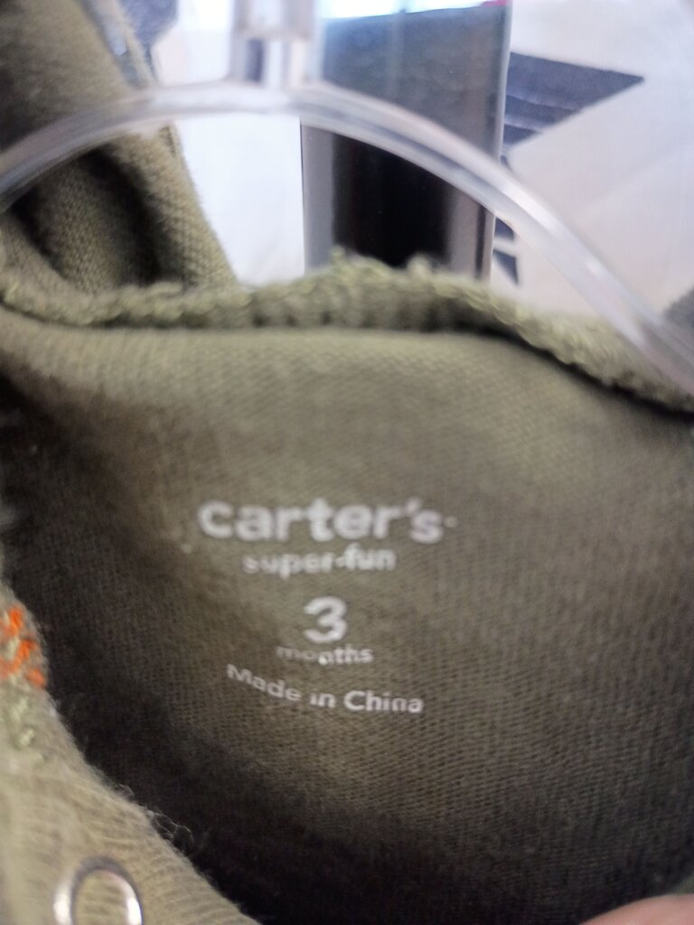 Carter's Super Fun Green Bodysuit