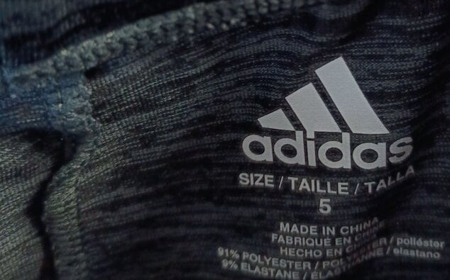Adidas Girls Black Leggings