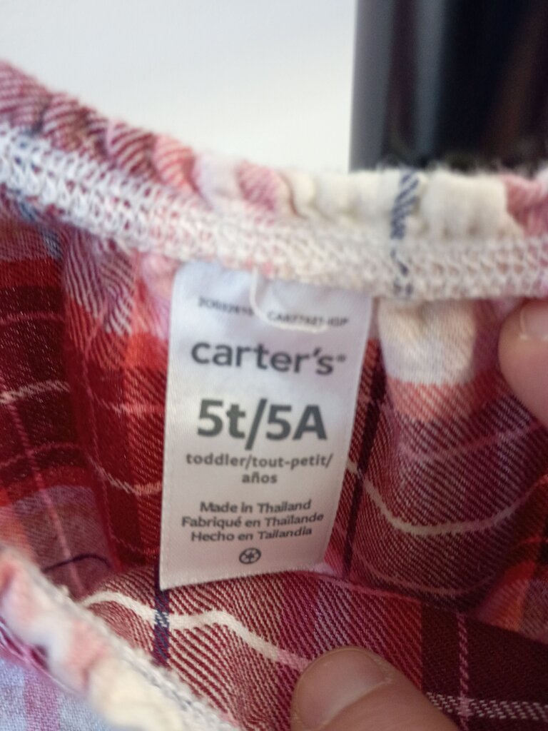 Carter's Toddler Plaid Top