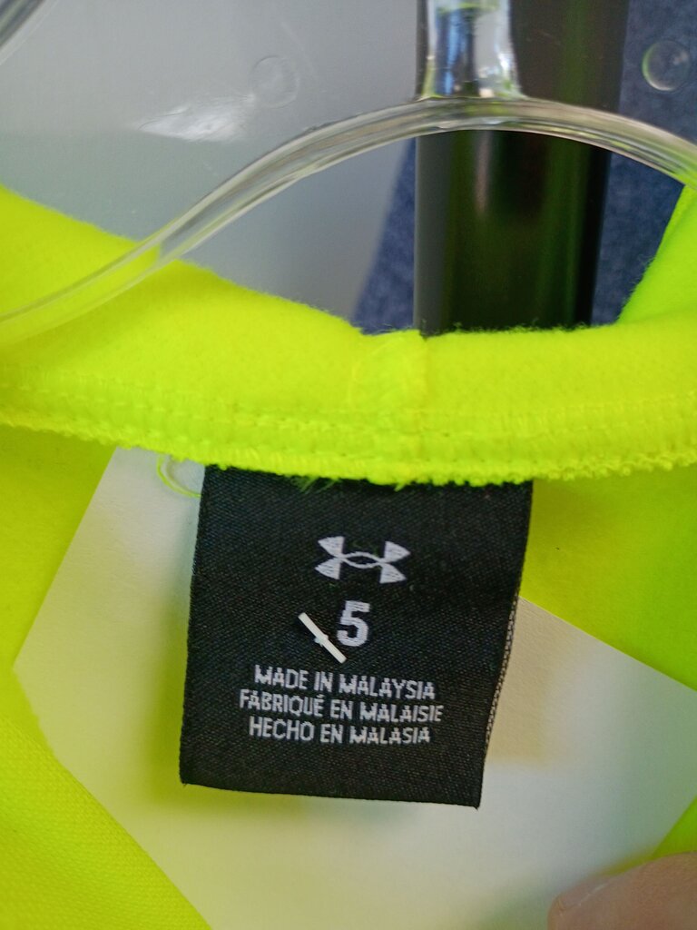 Under Armour Boys' Neon Green Hoodie