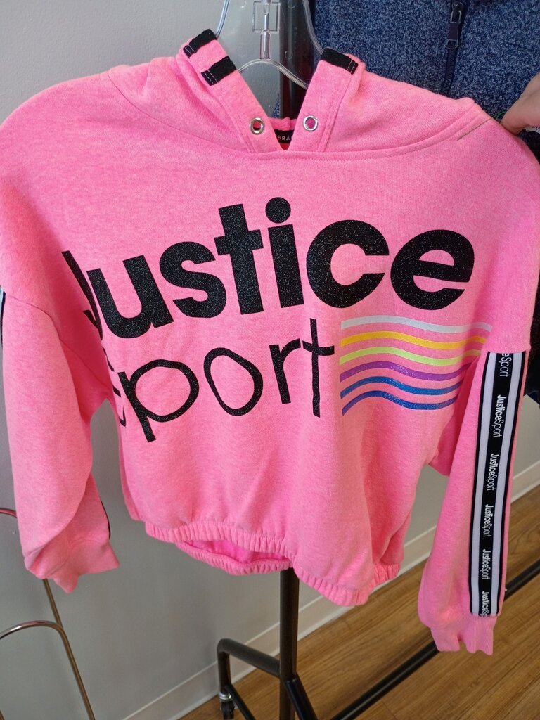 Justice Sport Pink Hoodie