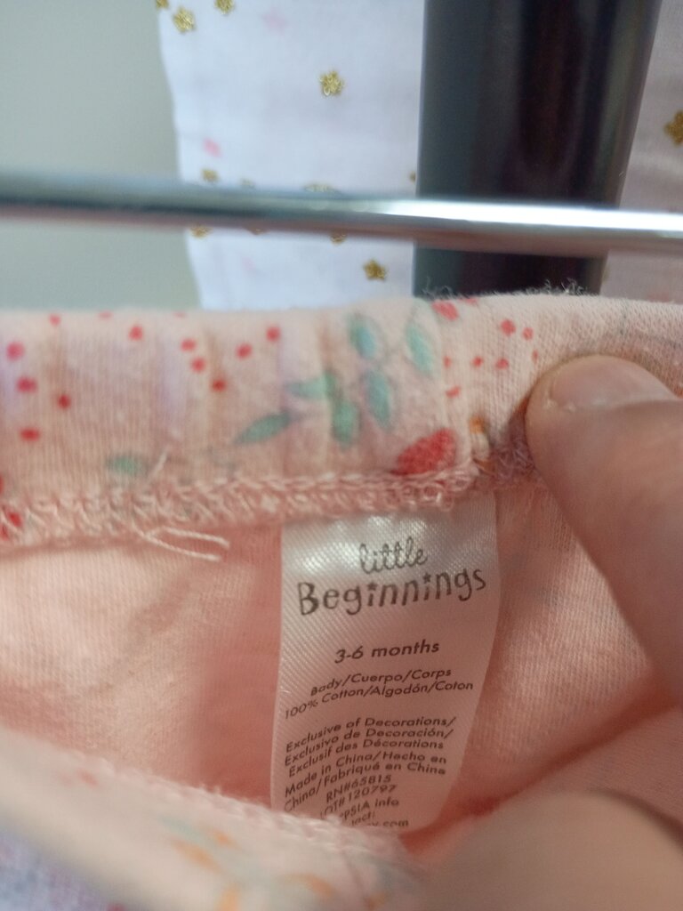 Little Beginnings Floral Print Pants
