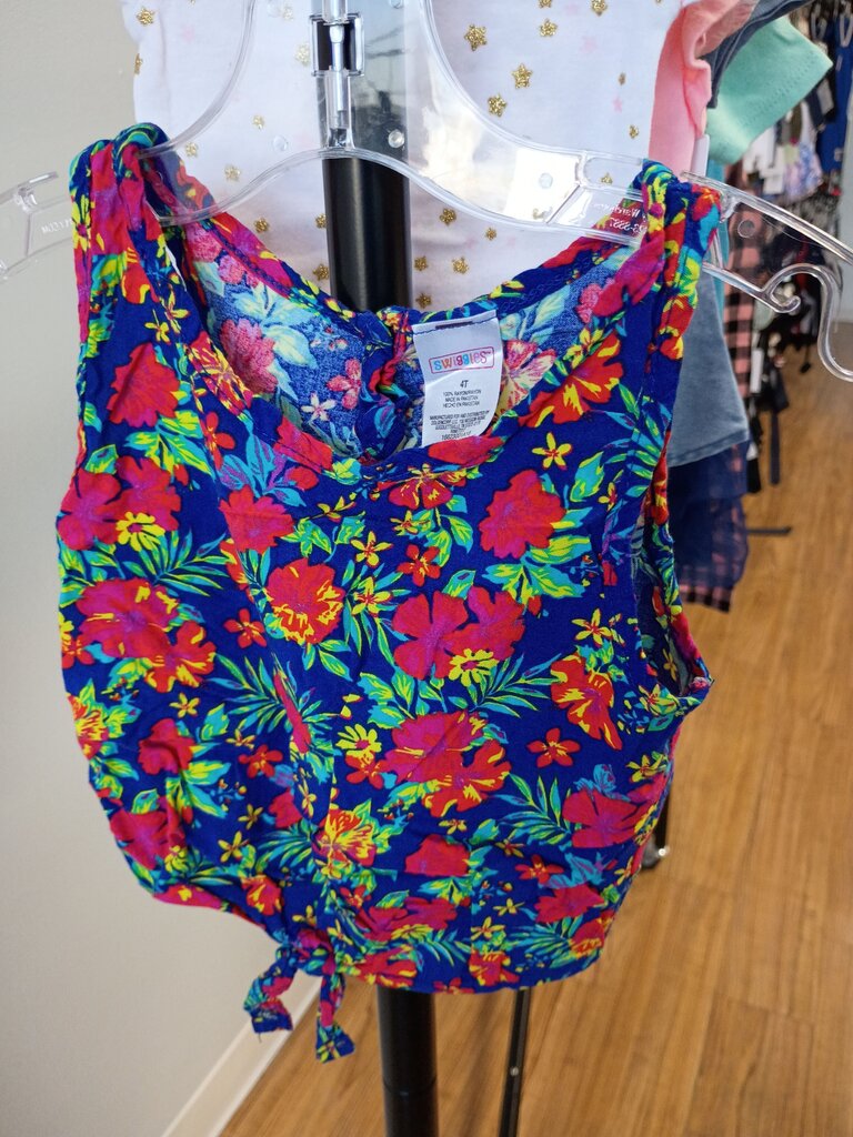 Swiggles Floral Girl's Top