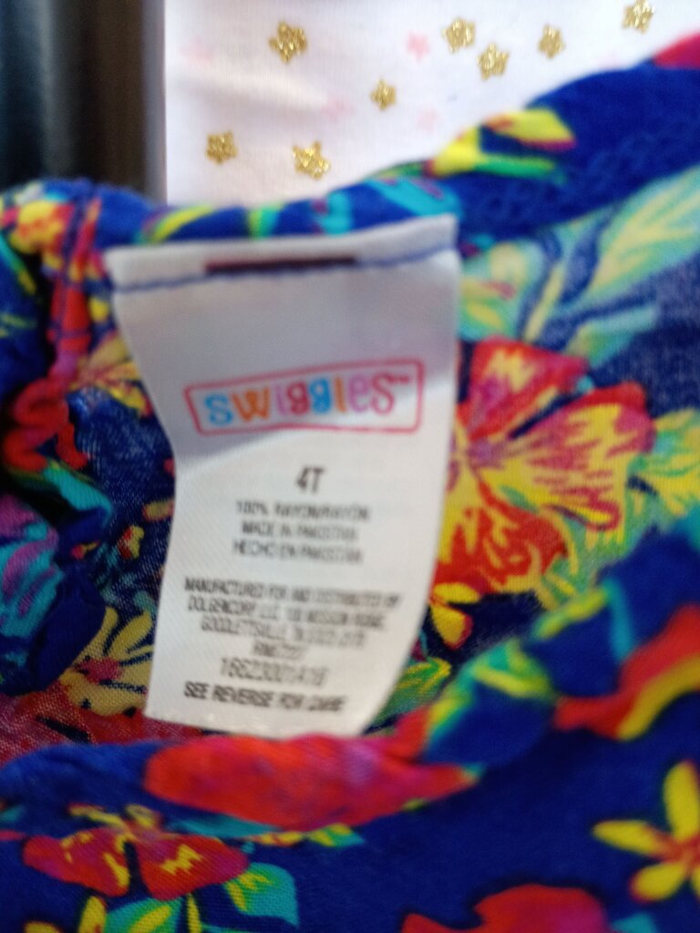 Swiggles Floral Girl's Top