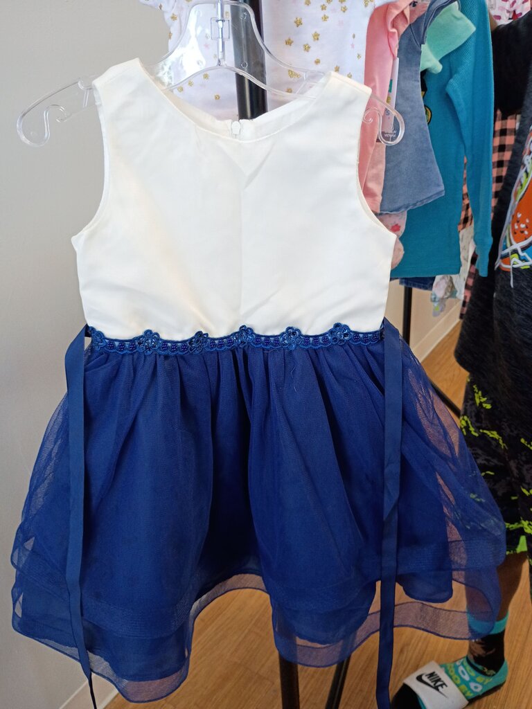 Rare Editions Blue Tulle Dress