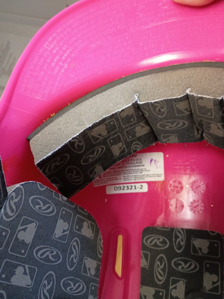 Rawlings Pink Baseball Helmet