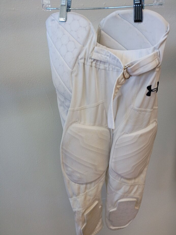 Under Armour Boys' White Padded Pants