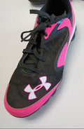 Under Armour Youth Cleats Pink and Black