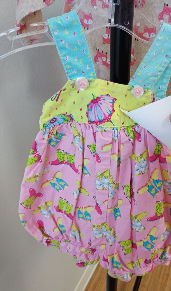 Chicken Noodle Baby Girl Dress