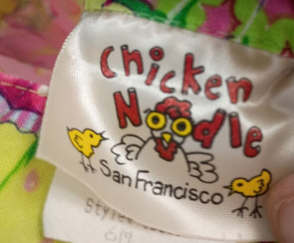 Chicken Noodle Baby Girl Dress