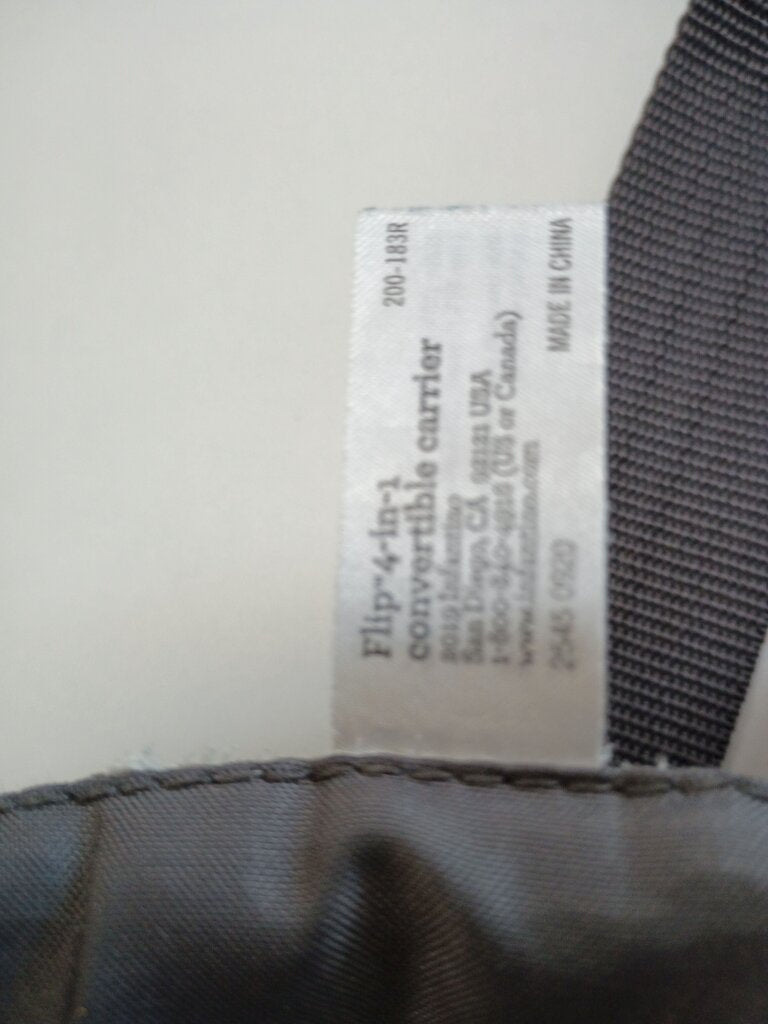 Flip 4-in-1 Convertible Baby Carrier